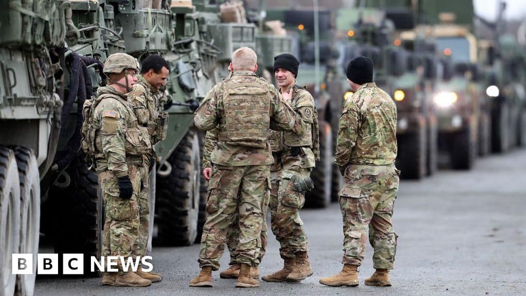 Trump says US studying troop cuts in Germany, as spat with Merz intensifies