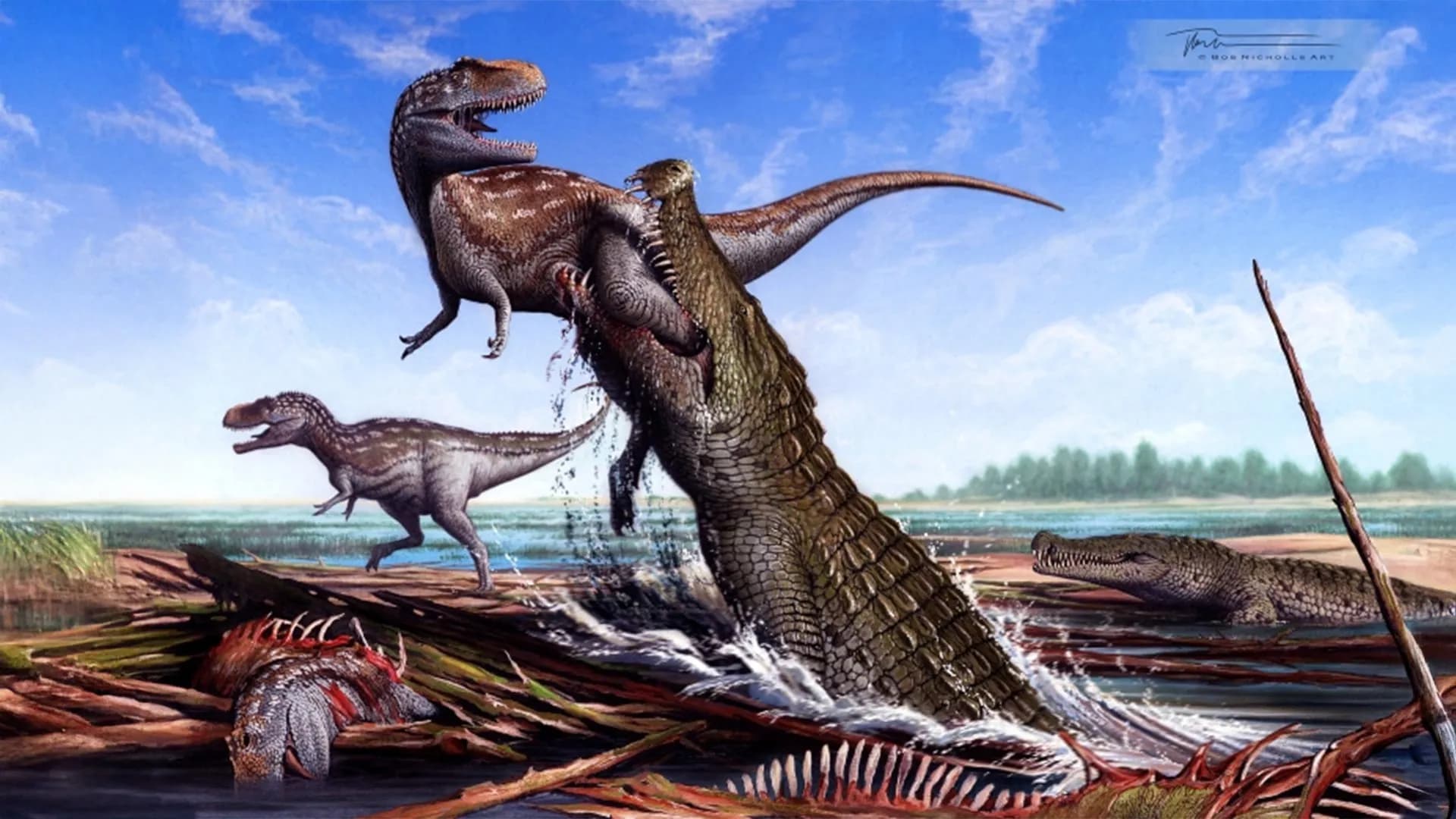 This 31-foot “terror croc” ate dinosaurs. Now it’s back